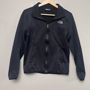The North Face Apex Bionic Women’s Softshell Black Jacket Full Zip Size Medium